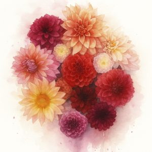 DAHLIAFRÖ 'Wild Card mix'