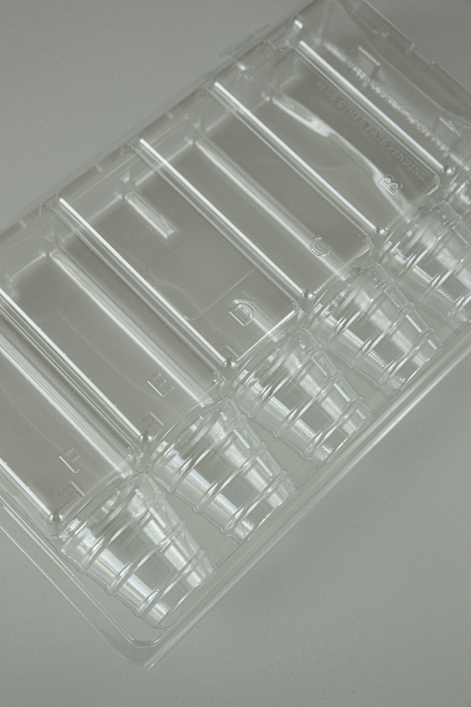 Clamshells till plugg-sticklingar (10 st à 6 st pluggar)