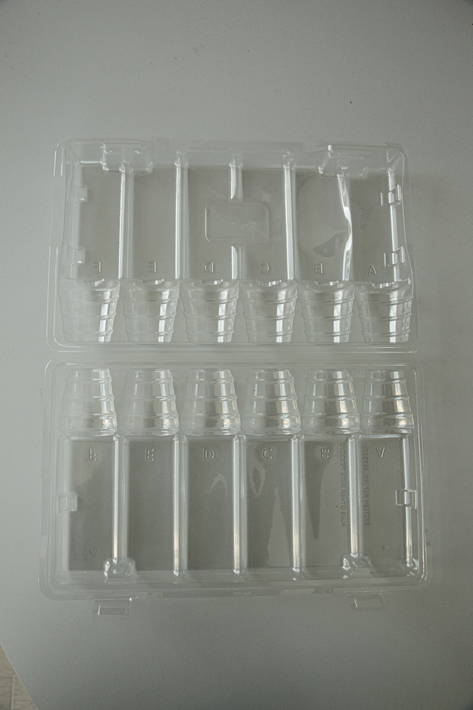 Clamshells till plugg-sticklingar (10 st à 6 st pluggar) - Bild 3